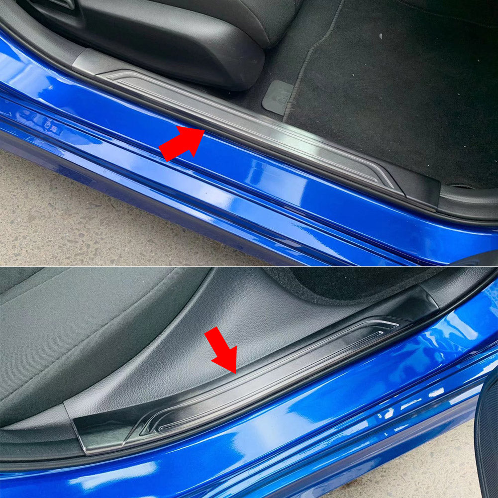 Fit for Honda New Civic 2022 Inside Door Sill Plate Cover Trims