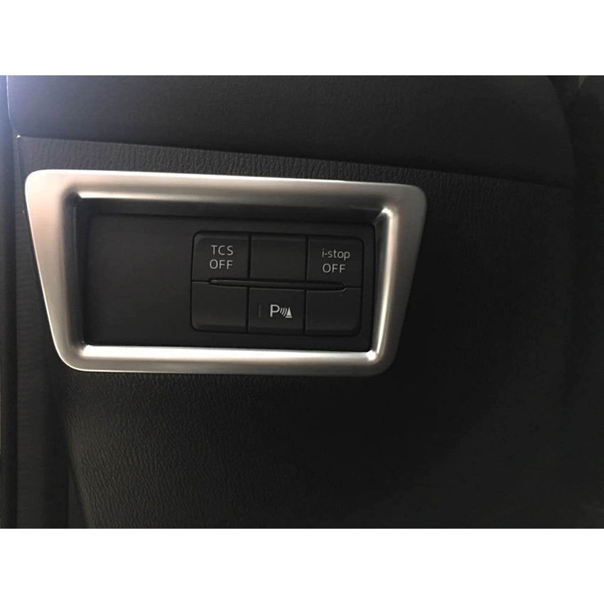 Fit for Mazda CX-30 CX30 2020 2021 Rear Outside Bumper Sill Plate Guard Cover Trim