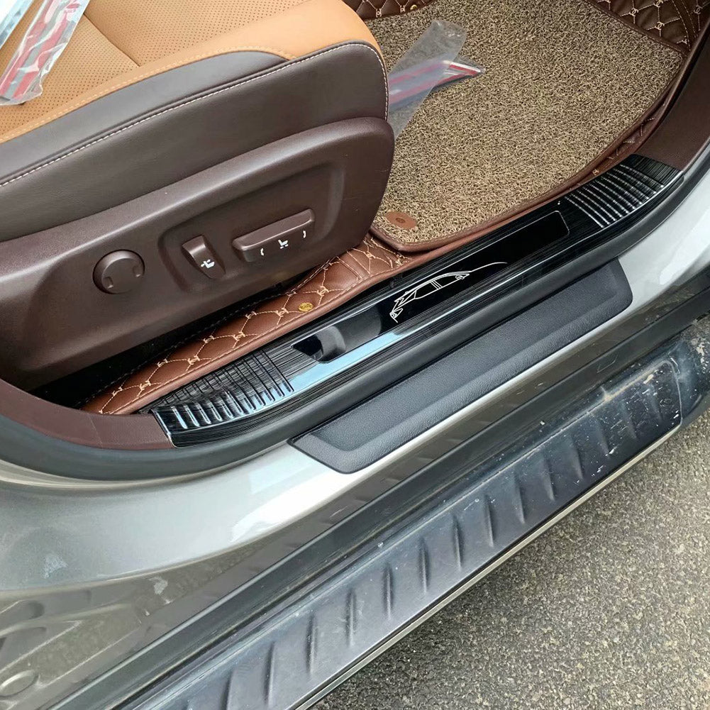Fit for Lexus RX350 RX450H 2016 2017 2018 2019 2020 2021 2022 Door Sill Scuff Plate Guard Cover Trims