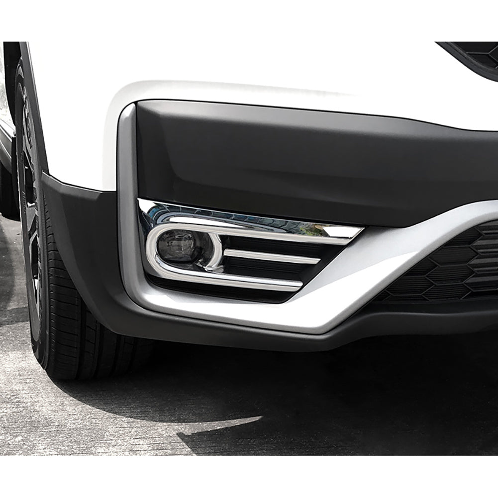 Fit For Honda CRV CR-V EX/EX-L/Touring Model 2021 2022 Front Fog Light Lamp Cover Trims