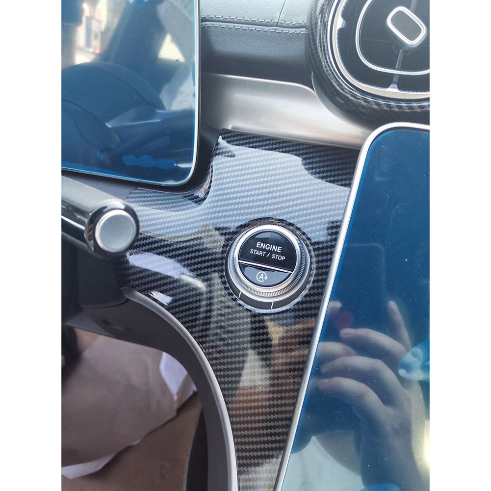 Fit for Mercedes-Benz 2022 New C-Class C300 C200 C220d AMG Interior Front Center Console Dashboard Moulding Trim