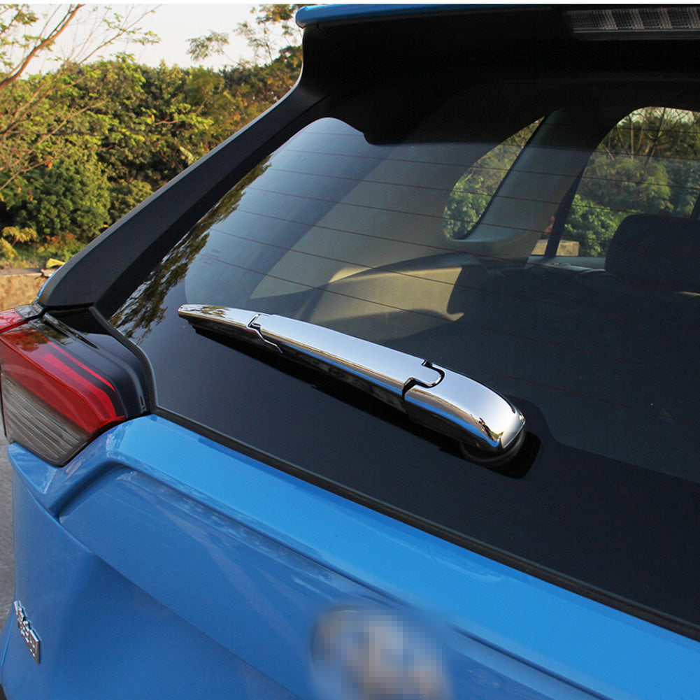 Fit For Toyota RAV4 2019 2020 2021 2022 Rear Back Window Wiper Cover Trims ABS