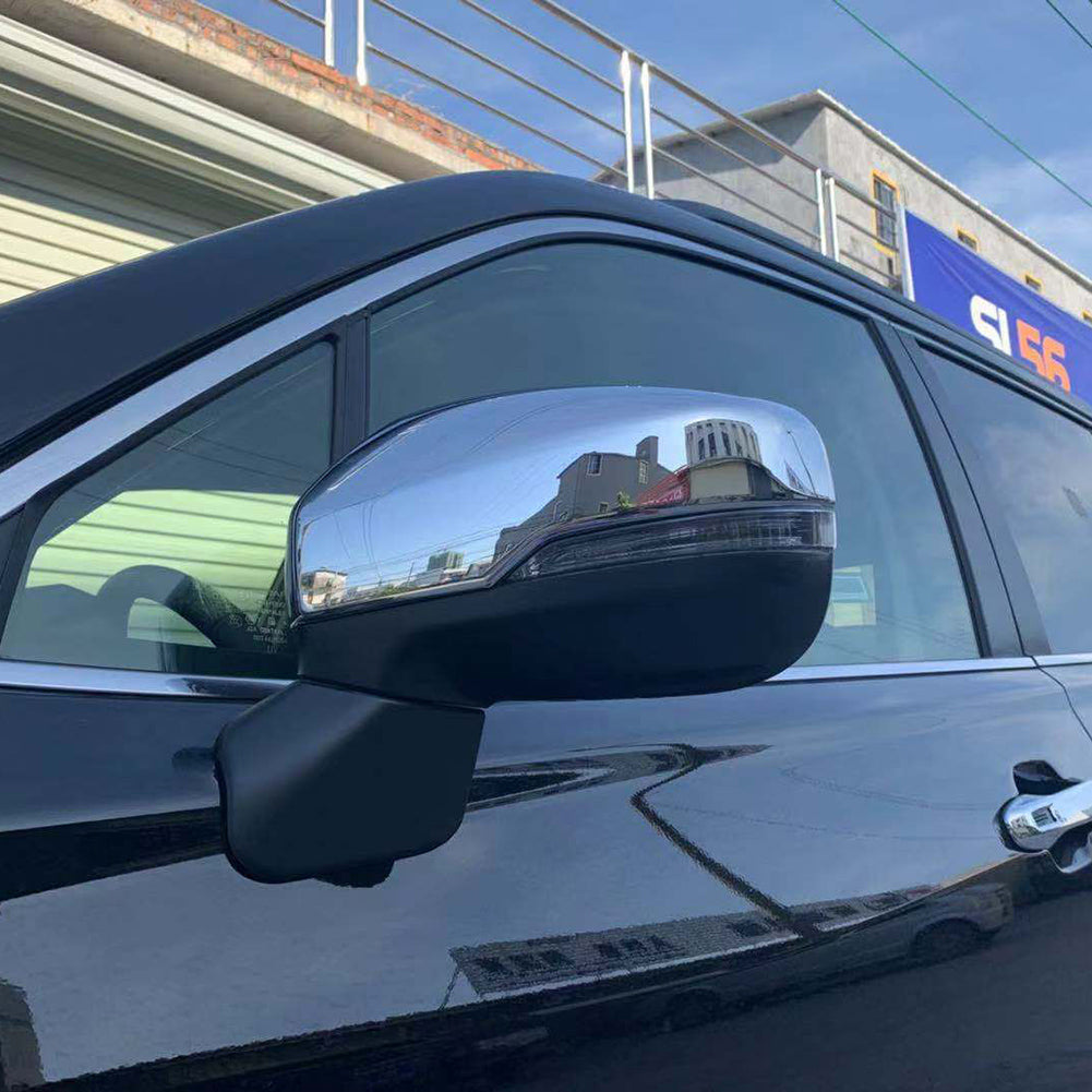 Fit For Subaru 2019 2020 2021 2022 2023 2024 Forester Chrome Rear View Mirror Side Molding Cover Trim
