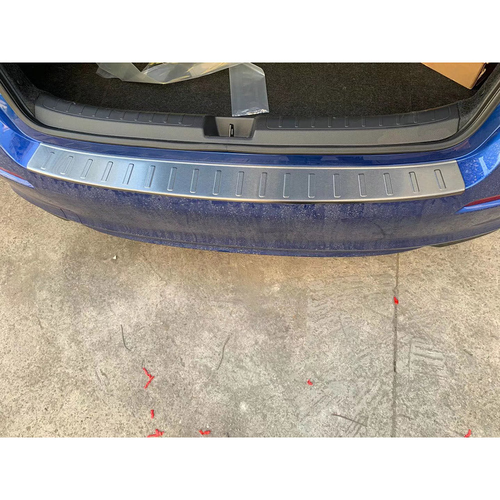 Fit for Honda New Civic 2022 Sedan Rear Bumper Guard Plate Cover Trim Stainless Steel