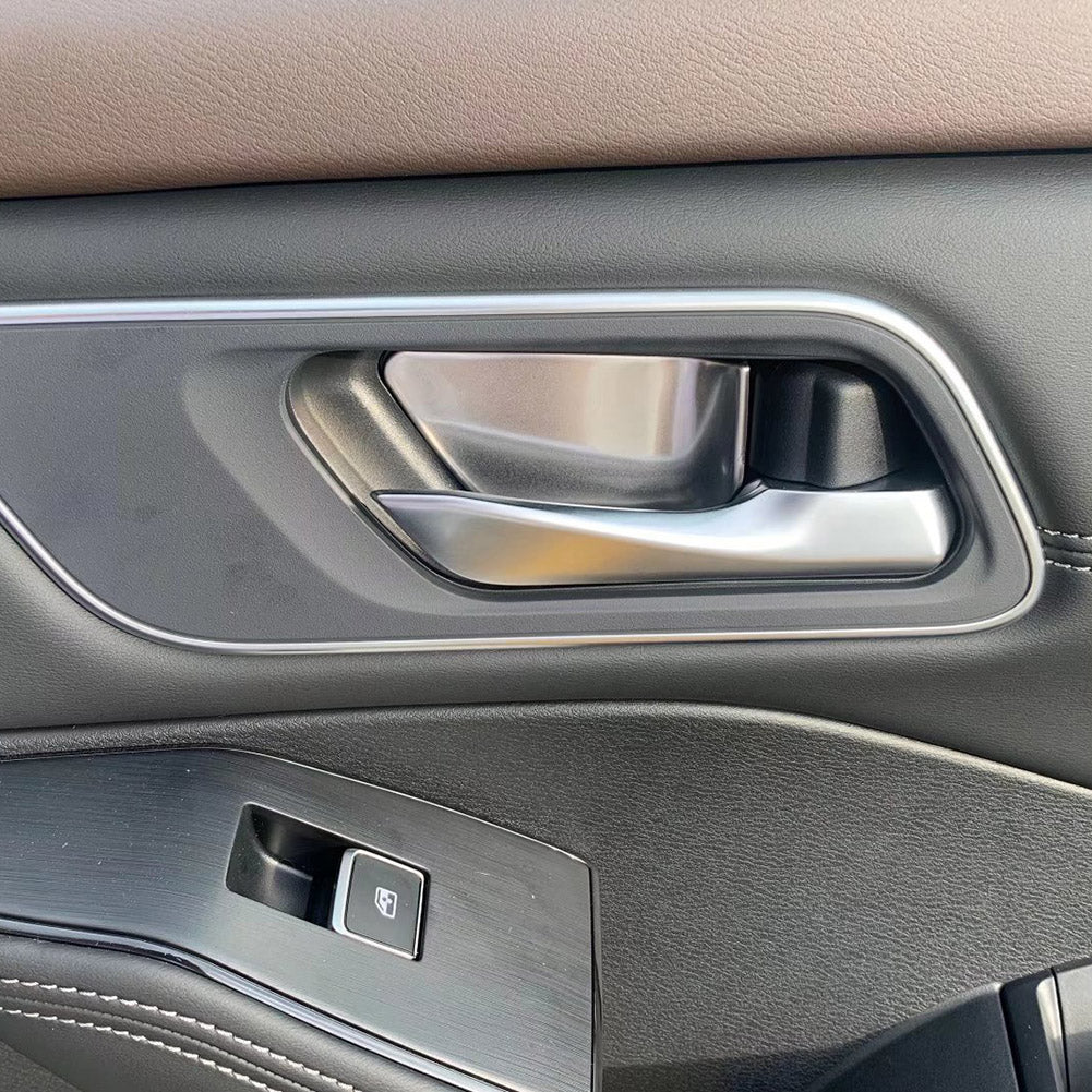 Fit For Nissan Rogue 2021 2022 Interior Door Handle Bowl Cover Trim