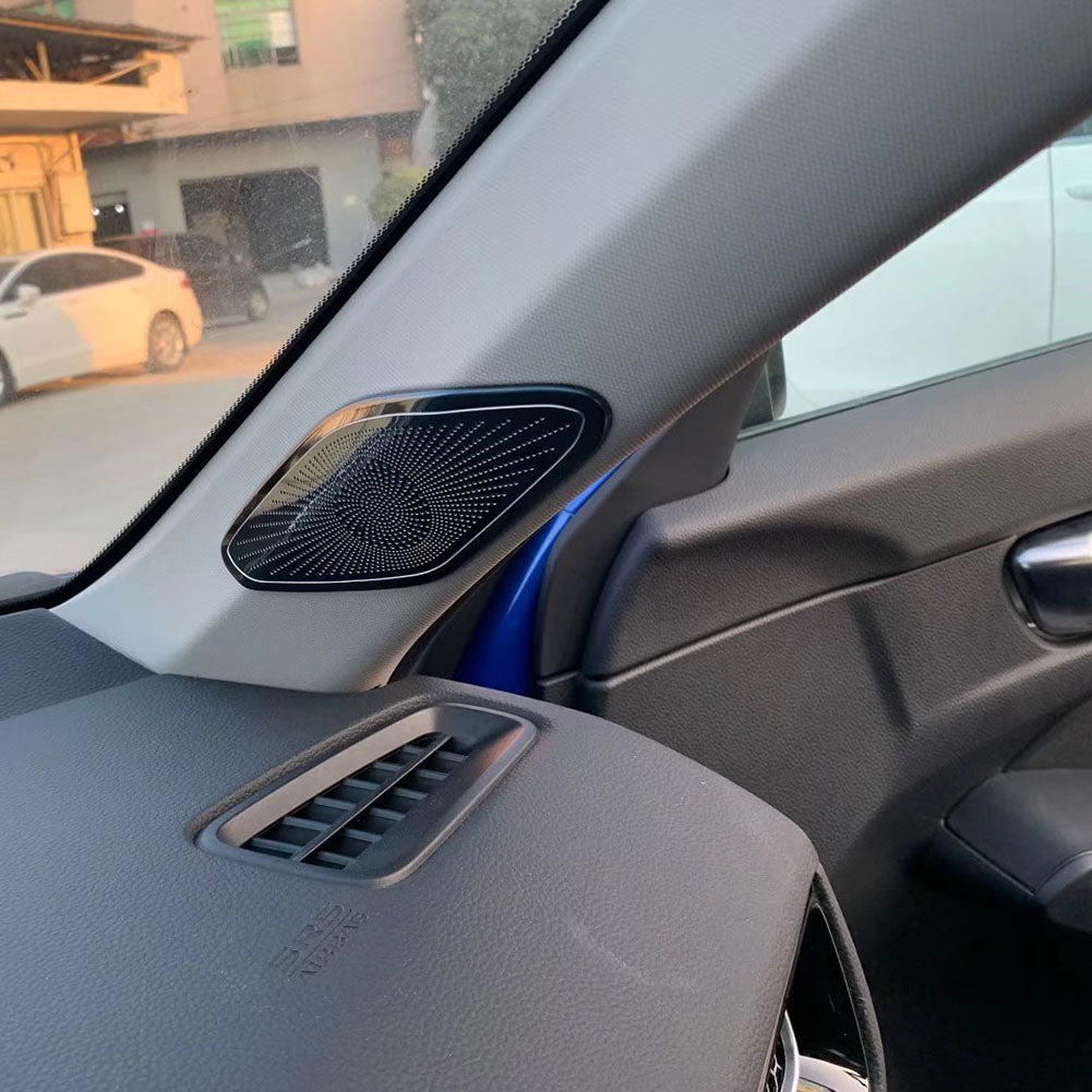 Fit Honda New Civic 2022 Sedan ABS Interior Tweeter Sound Speaker Cover Trim