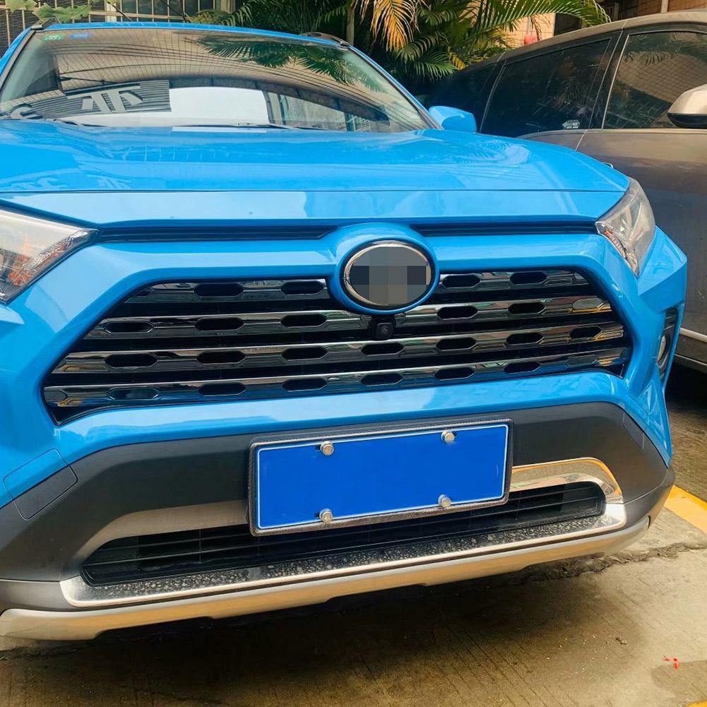Fit for Toyota New RAV4 2019 2020 2021 2022 LE/XLE/XSE/Limited Model Front Grill Grille Cover Trims - beautost