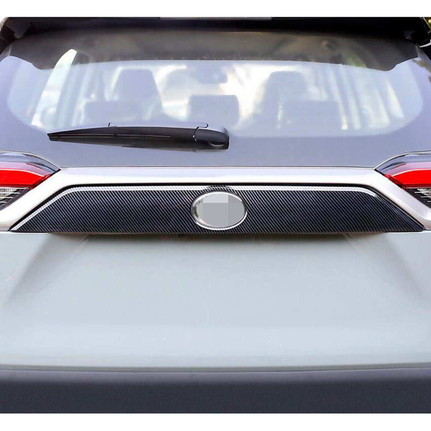Fit for Toyota New RAV4 2019 2020 2021 Rear Trunk Lid Molding Trim ABS