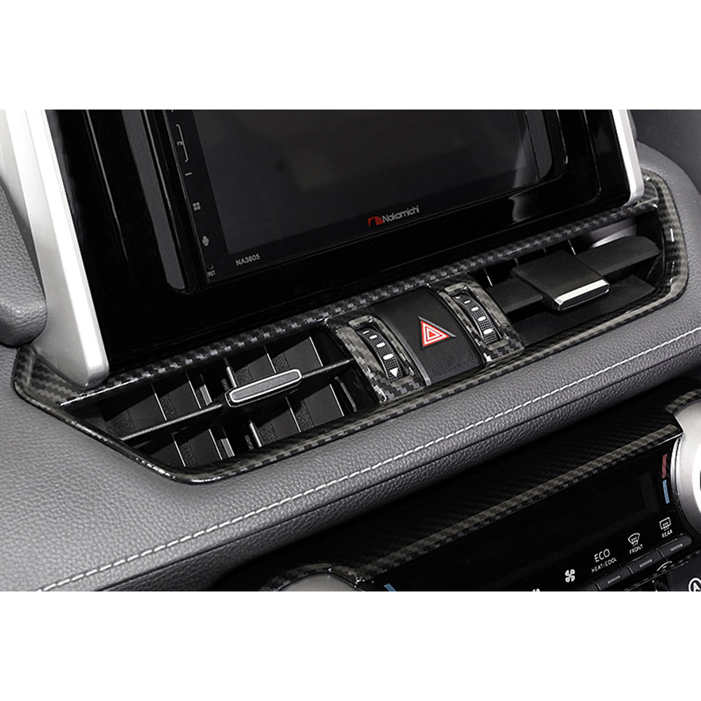 For Toyota RAV4 2019 2020 2021 2022 Interior Front Center Air Condition Vent Outlet Cover Trim ABS