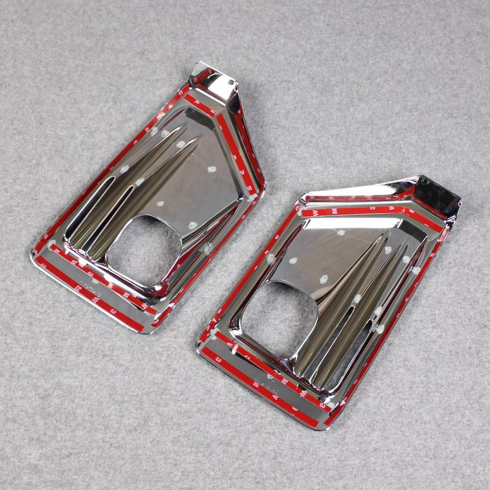 Fit for Toyota New RAV4 2019 2020 2021 2022 Adventure Model Chrome Front Fog Light Lamp Cover Trim - beautost