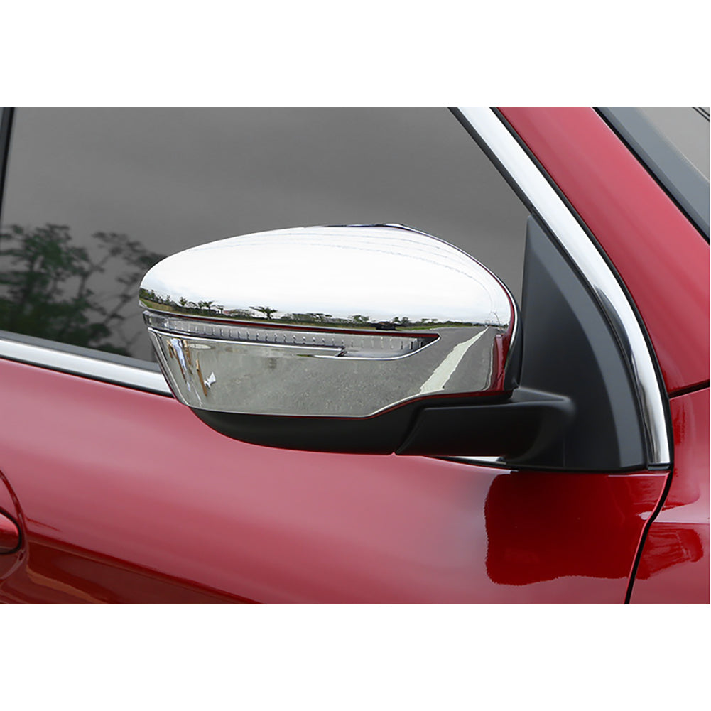 Fit for Nissan Murano 2015 2016 2017 2018 2019 Chrome Rear View Mirror Side Cover Molding Trim ABS