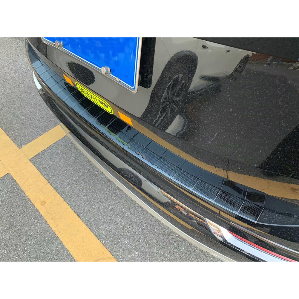 Fit for Volvo XC90 2016 2017 2018 2019 2020 2021 Rear Bumper Guard Plate Cover Trim Stainless Steel