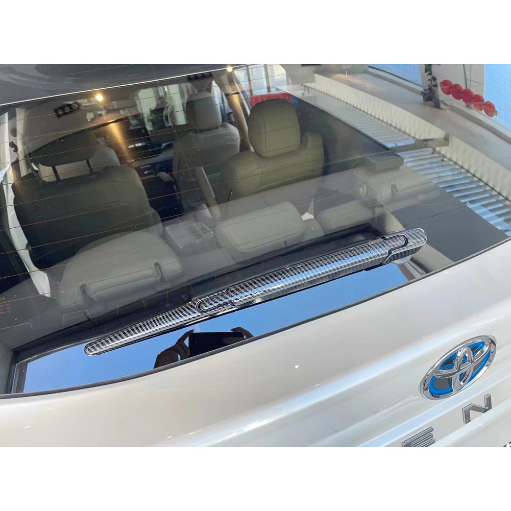  for Toyota Sienna 2021 2022 Rear Back Window Wiper Cover Trims ABS