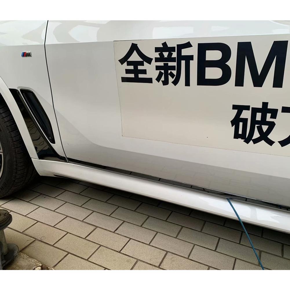 Fit for BMW 2019 2020 2021 New X5 G05 Chrome Body Side Door Molding Trim Cover Stainless Steel