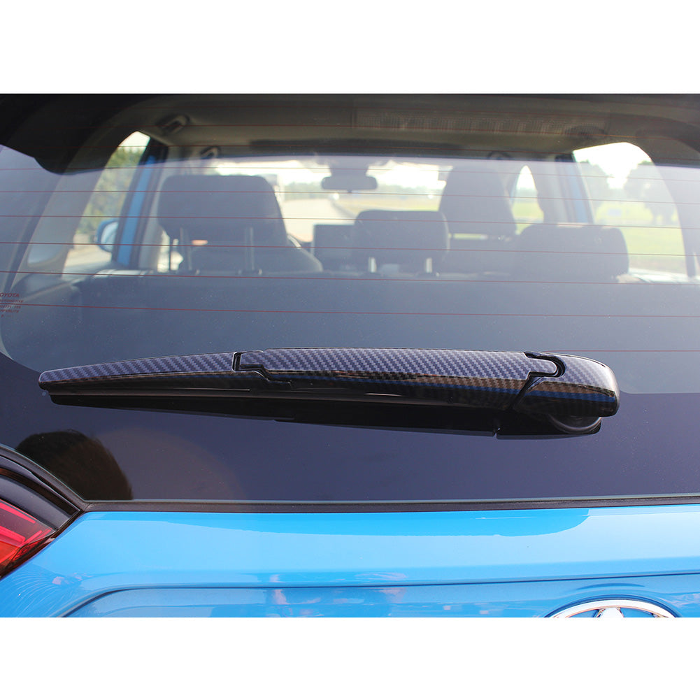 Fit For Toyota RAV4 2019 2020 2021 Rear Back Window Wiper Cover Trims ABS