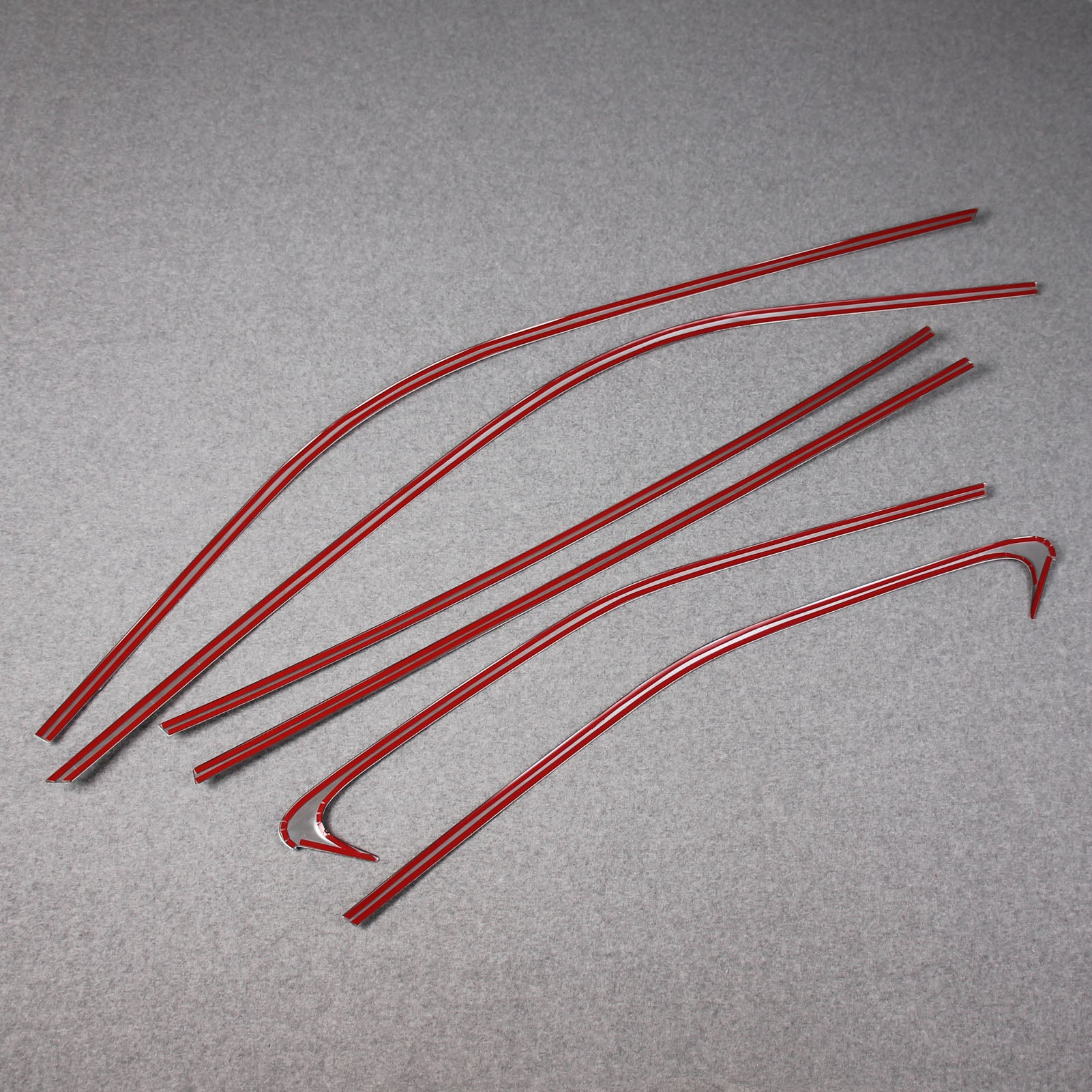 Fit for Toyota New Highlander 2020 2021 2022 2023 Upper Windows Frame Sill Molding Cover Trims Stainless Steel