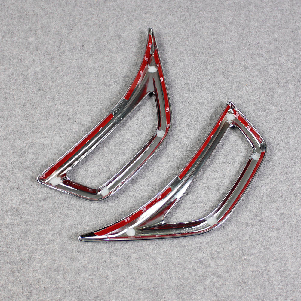 Fit For Jeep Wrangler 2018 2019 2020 2021 2022 Front Side Fender Sticker Vents Air Outlet Cover Trims