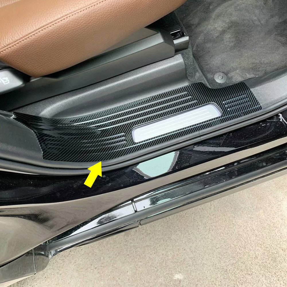 Fit for Volvo XC90 2016 2017 2018 2019 2020 2021 Inside Door Sill Plate Cover Trims