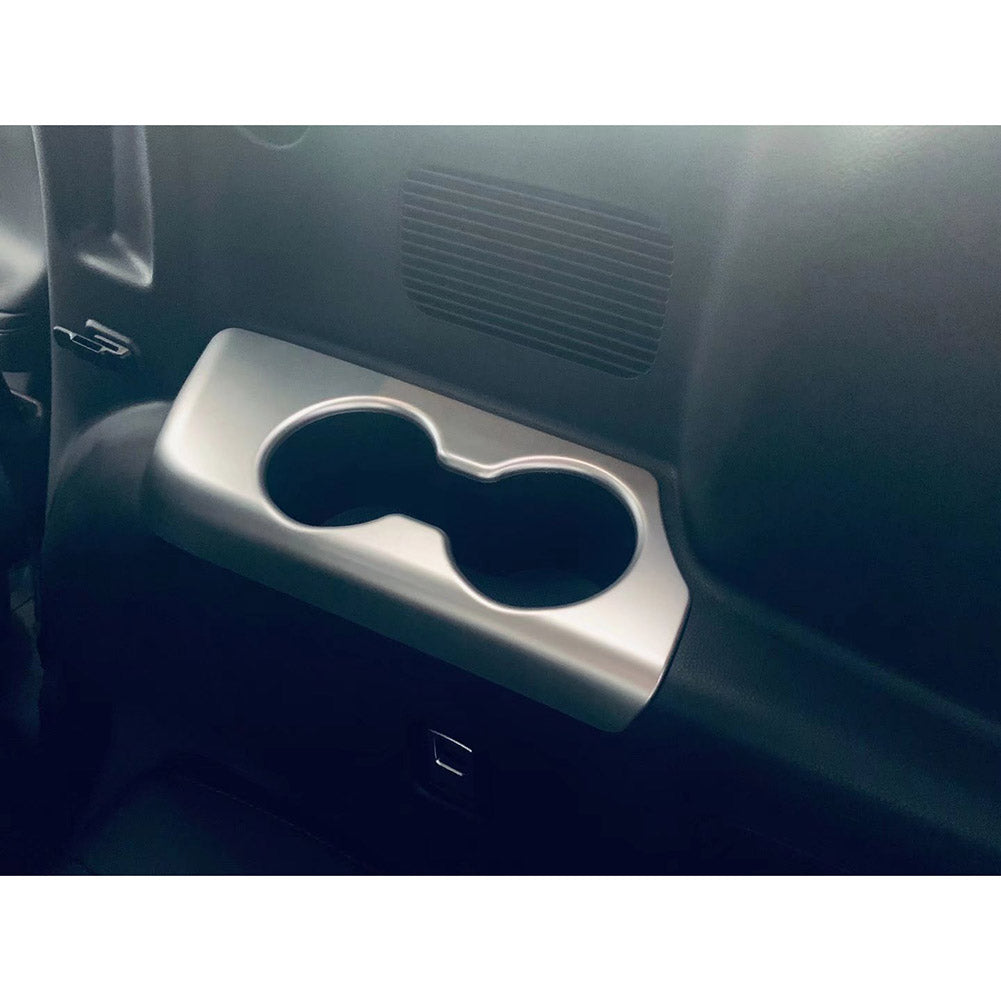 Fit for Toyota Highlander 2020 2021 2022 Rear Seat Cup Holder Cover Trim