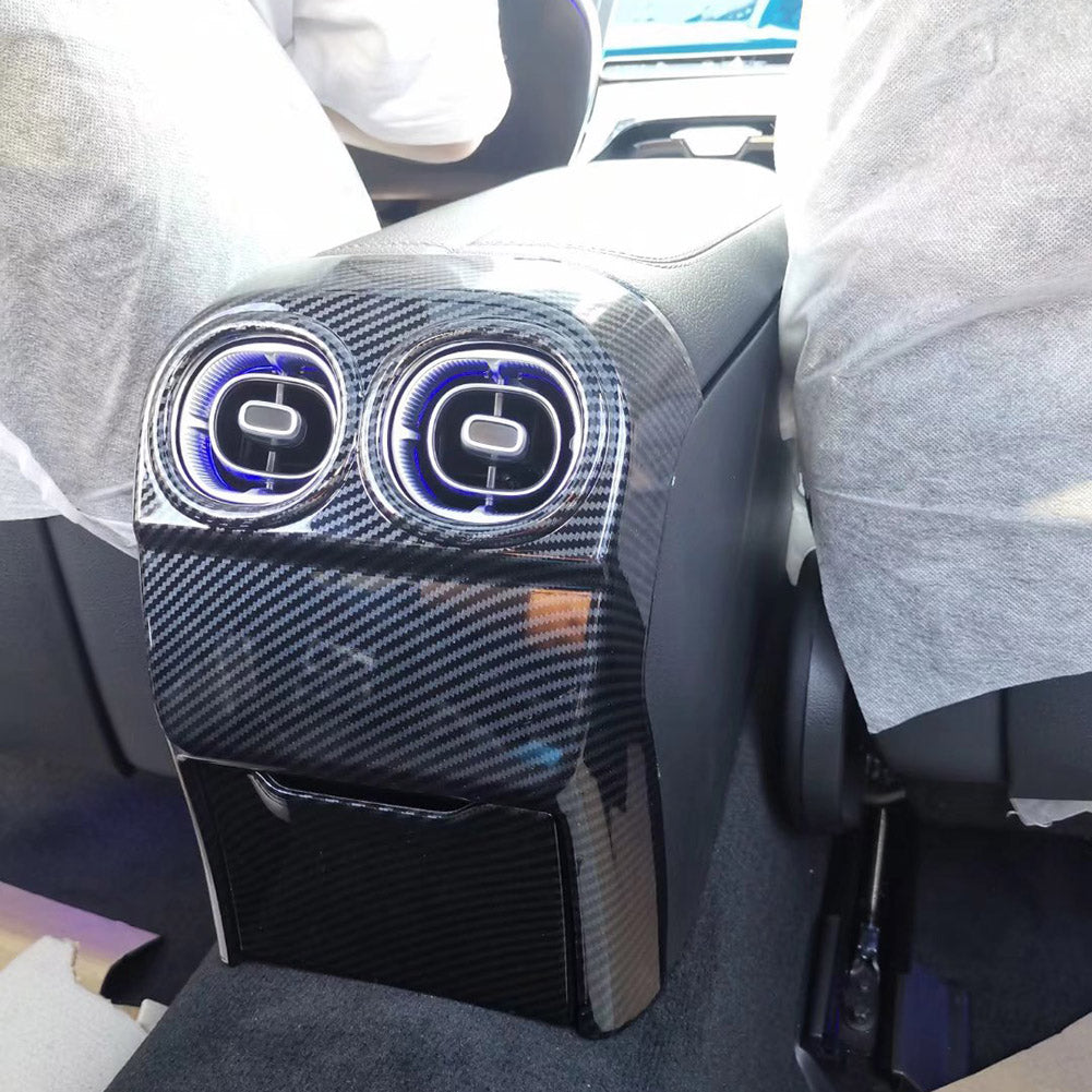 For Mercedes-Benz 2022 New C-Class C300 C200 C220d AMG Interior Rear Seat Air Condition Vent Outlet Cover Trim