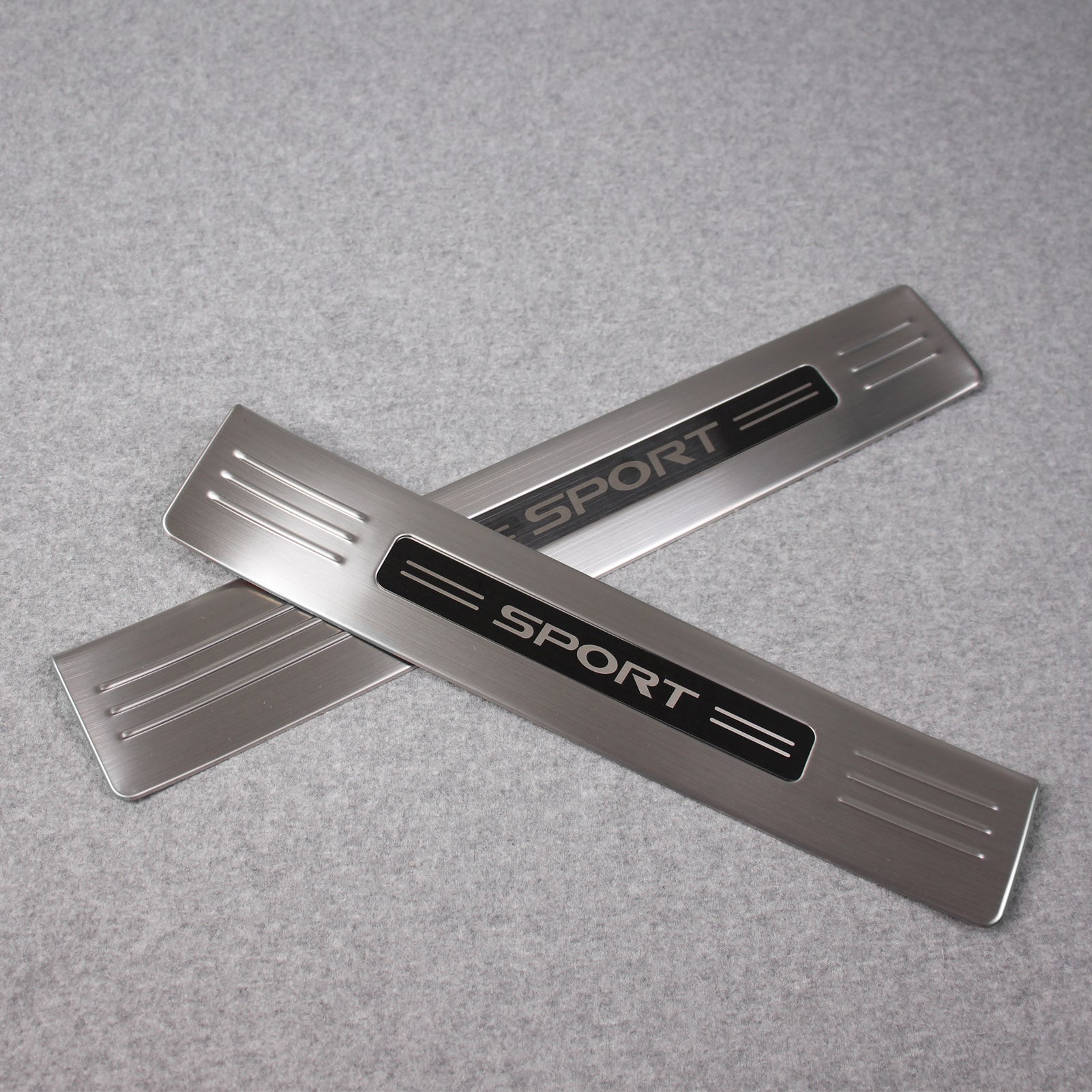 Fit for Toyota New Highlander 2020 2021 2022 Outside Door Sill Scuff Plate Guard Cover Trim Sport Style Stainless Steel