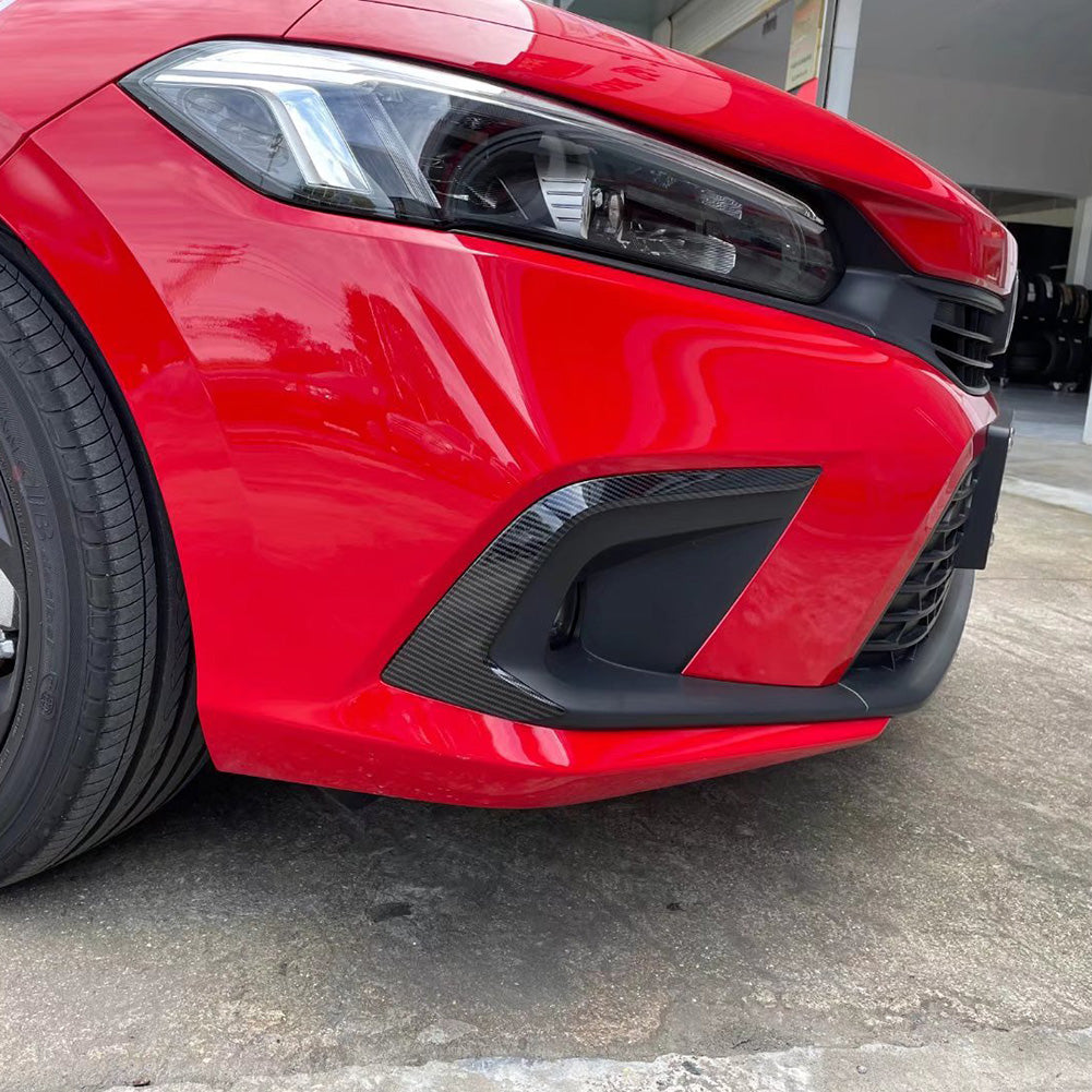 For Honda New Civic 2022 Front Fog Light Lamp Bezel Cover Trims