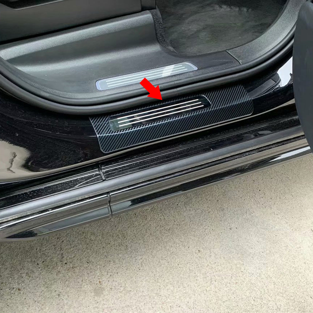 Fit for Volvo XC90 2016 2017 2018 2019 2020 2021 Outside Door Sill Plate Cover Trims