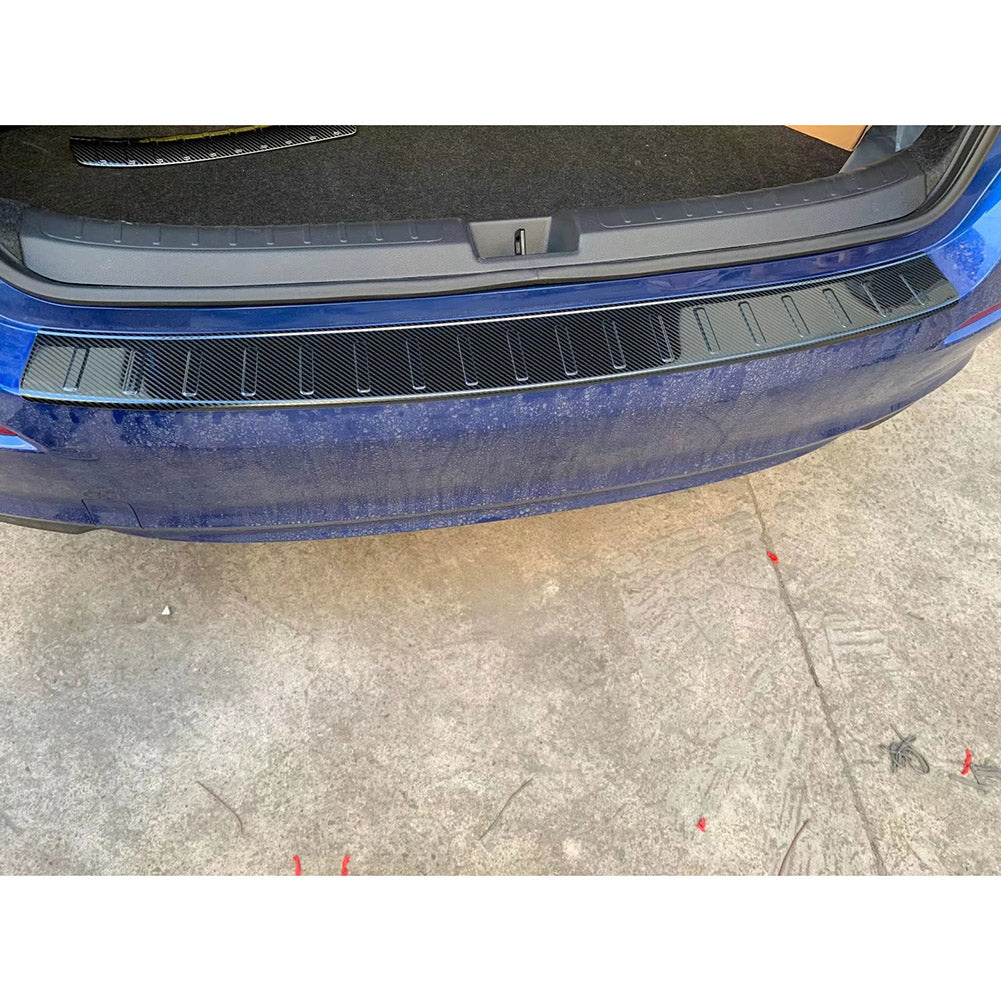 Fit for Honda New Civic 2022 2023 2024 2025 Sedan Rear Bumper Guard Plate Cover Trim Stainless Steel