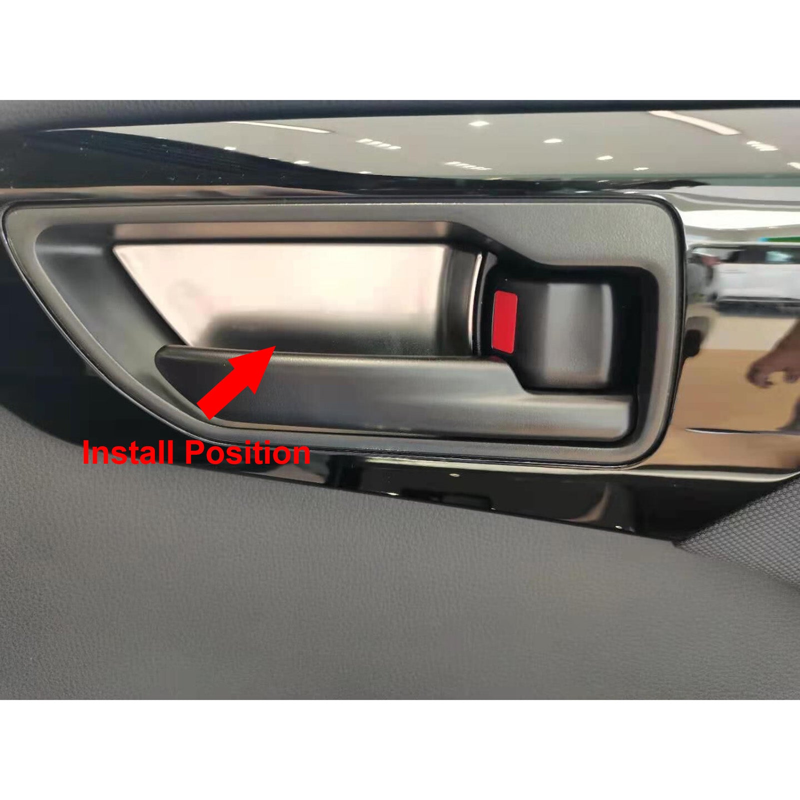 Fit for Toyota New Highlander 2020 2021 2022 2023 Interior Door Handle Bowl Panel Cover Trims