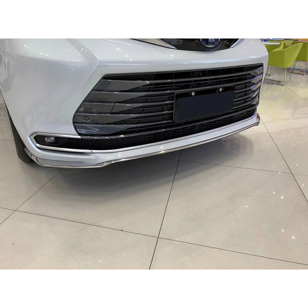 Fit for Toyota Sienna LE/XLE/Limited/Platinum 2021 2022 Front Bumper Guard Protector Cover Trims