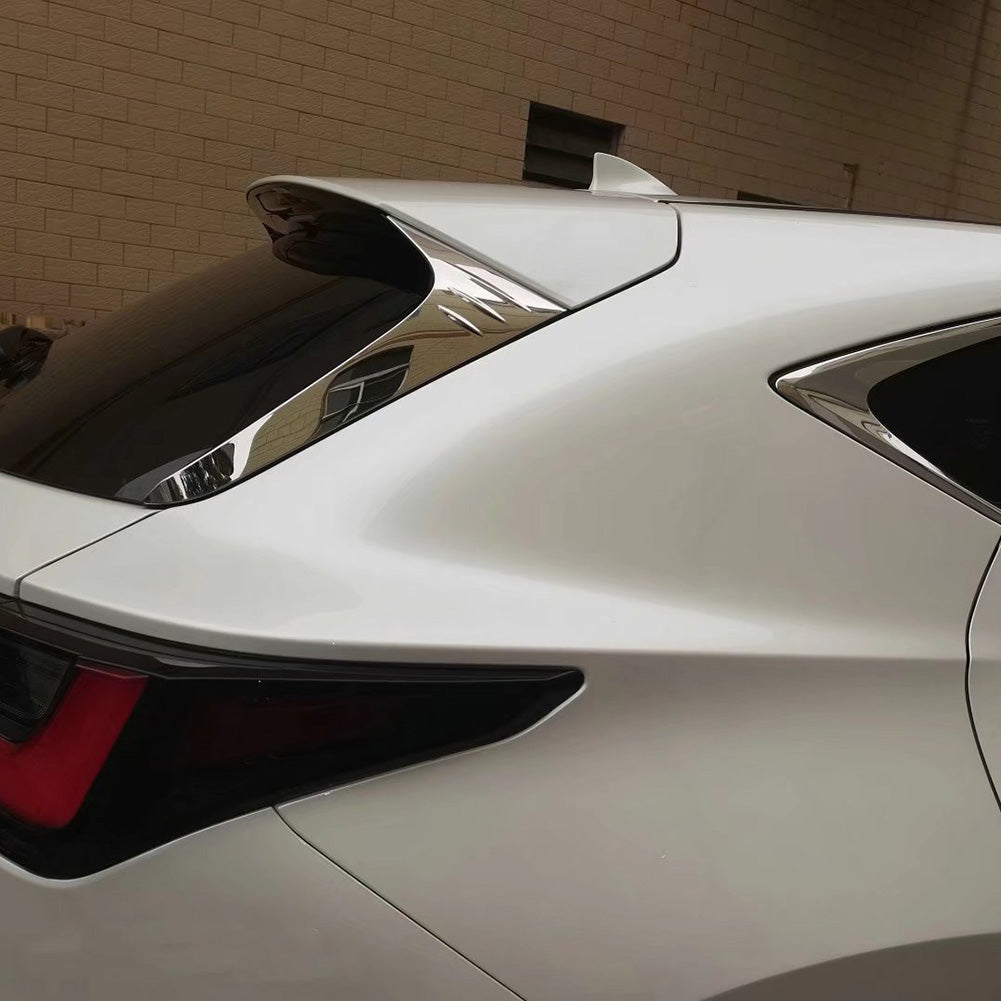 Fit for Lexus New NX 250/350/350h/450h+ 2022 2023 2024 Rear Spoiler Wing Side Beveled Window Cover Trim