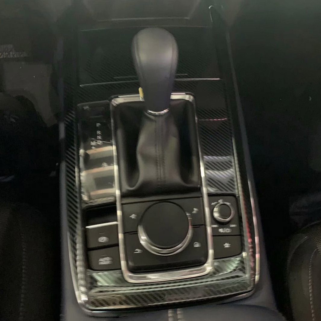 Fit for Mazda CX-30 CX30 2020 2021 2022 Gear Shift Knob Console Media Panel Cover Trim Stainless Steel