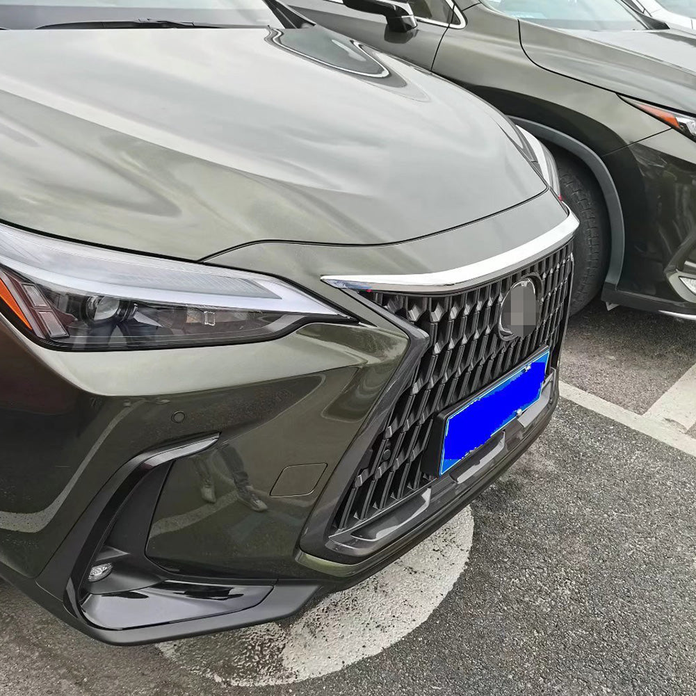 Fit For 2021 2022 2023 2024 Lexus NX Chrome Front Hood Grill Cover Bonnet Trim