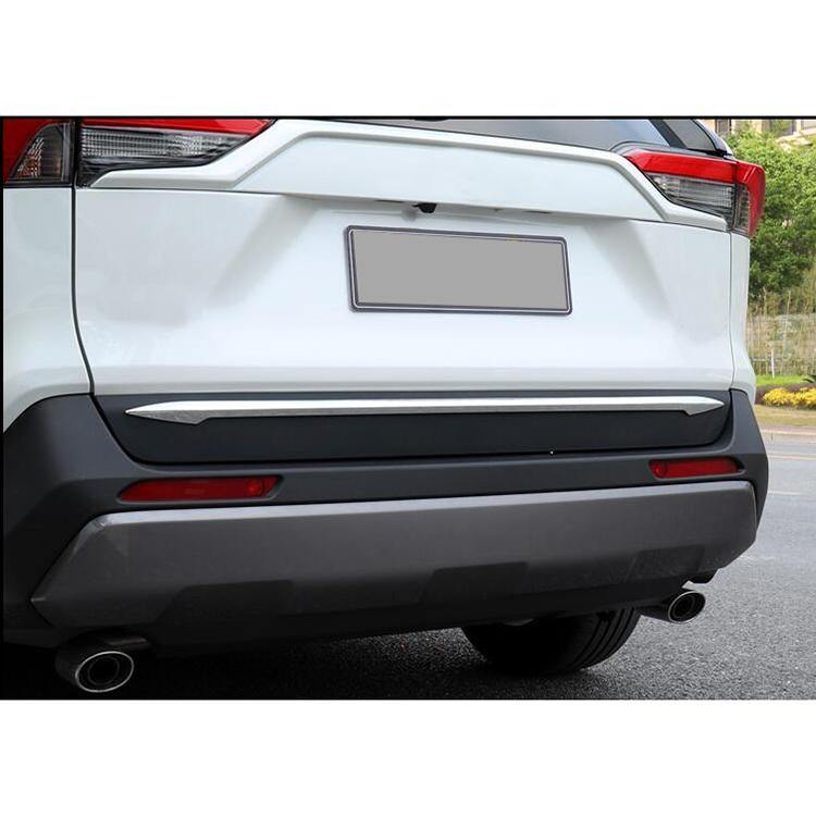 Fit for Toyota 2019 2020 2021 2022 New RAV4 Rear Trunk Lid Tail Gate Molding Cover Trim Chrome ABS - beautost