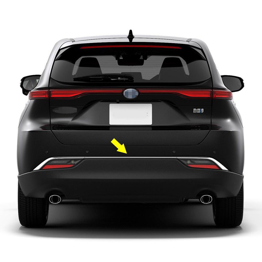 Fit for Toyota New VENZA 2021 LE Model Chrome Rear Bumper Guard Protector Plate Cover Trims