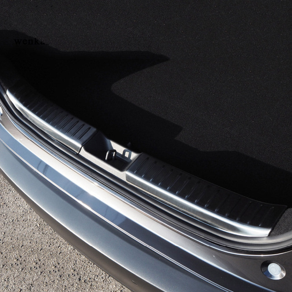 Fit for Mazda CX-30 CX30 2020 2021 2022 Rear Interior Bumper Sill Plate Guard Cover Trim Stainless Steel