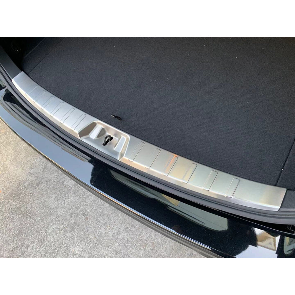Fit for Subaru Forester 2019 2020 2021 2022 Rear Inside Bumper Sill Plate Guard Cover Trim Stainless Steel