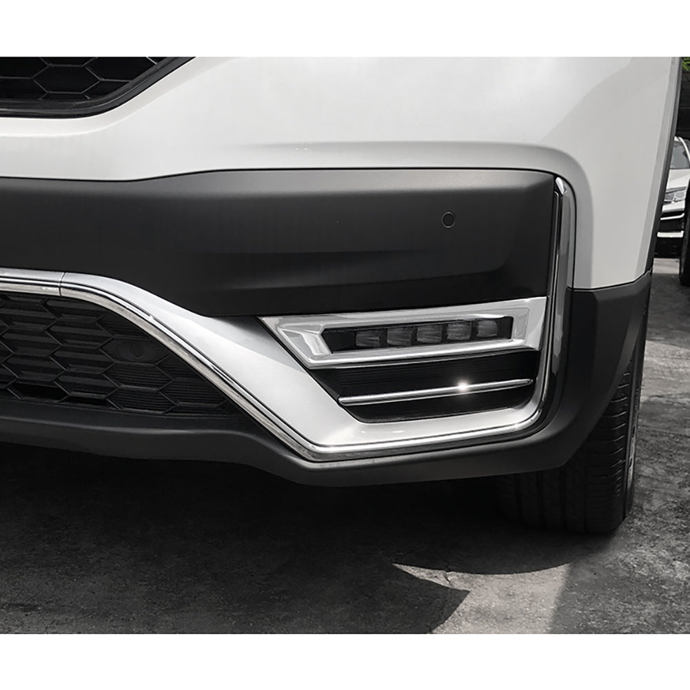 Fit For Honda CRV CR-V LX/Special Edition Model 2021 2022 Front Fog Light Molding Cover Trims