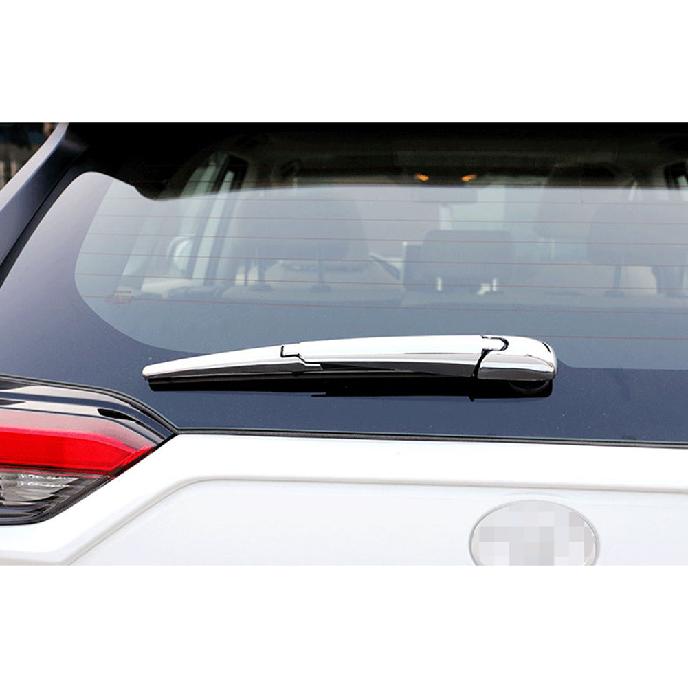 Fit For Toyota RAV4 2019 2020 2021 Rear Back Window Wiper Cover Trims ABS