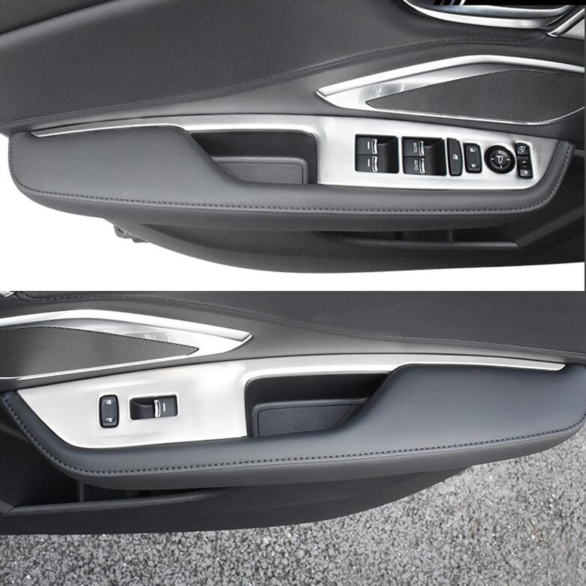 Fit For Acura New RDX 2019 2020 2021 2022 Interior Window Switch Console Panel Trims