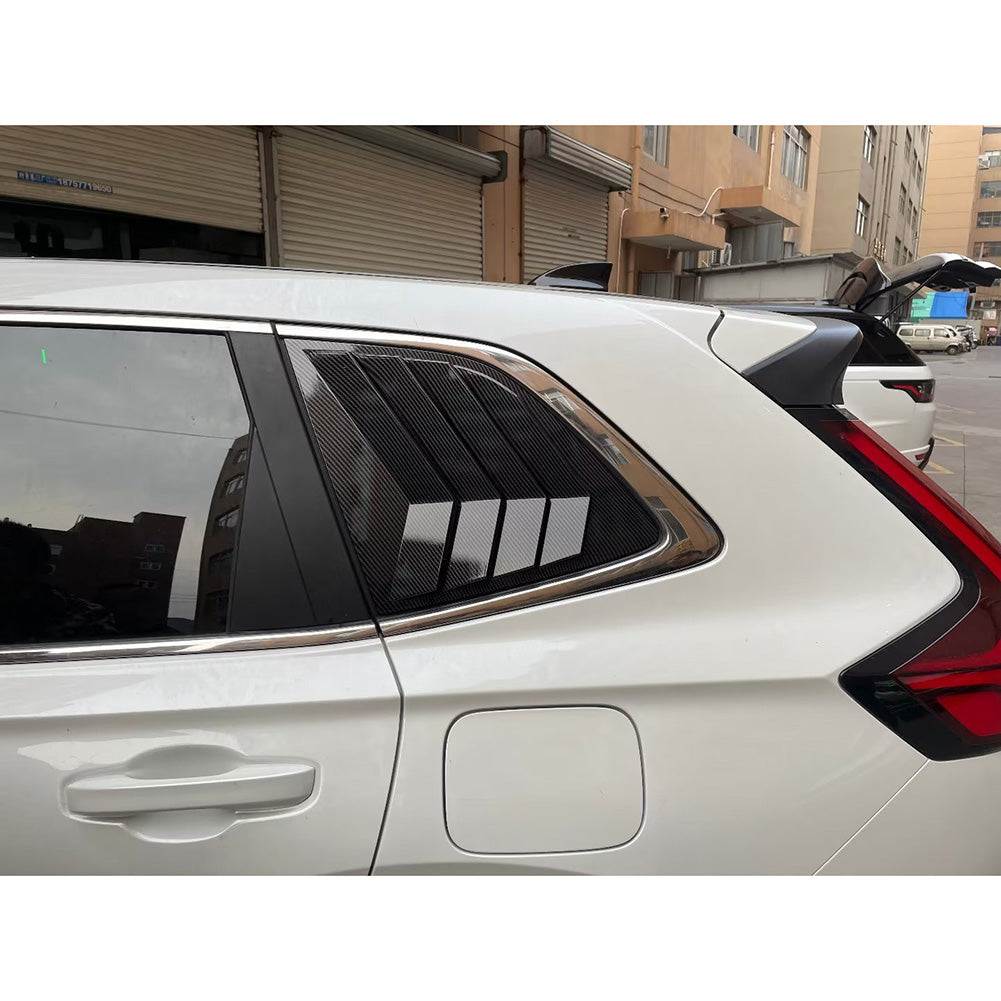 Honda CRV CR-V 2023 Rear Triangle Blind Window Dachspoiler Cover Trim