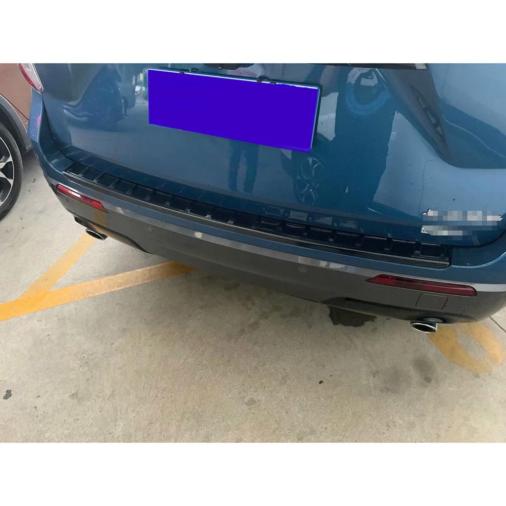 Fit for Ford New Explorer 2020 2021 2022 Rear Outside Bumper Sill Plate Guard Cover Trim Stainless Steel