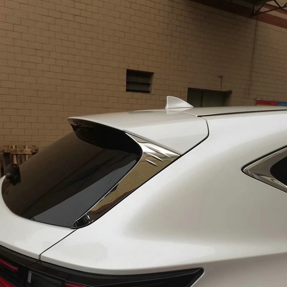 Fit for Lexus New NX 250/350/350h/450h+ 2022 2023 2024 Rear Spoiler Wing Side Beveled Window Cover Trim