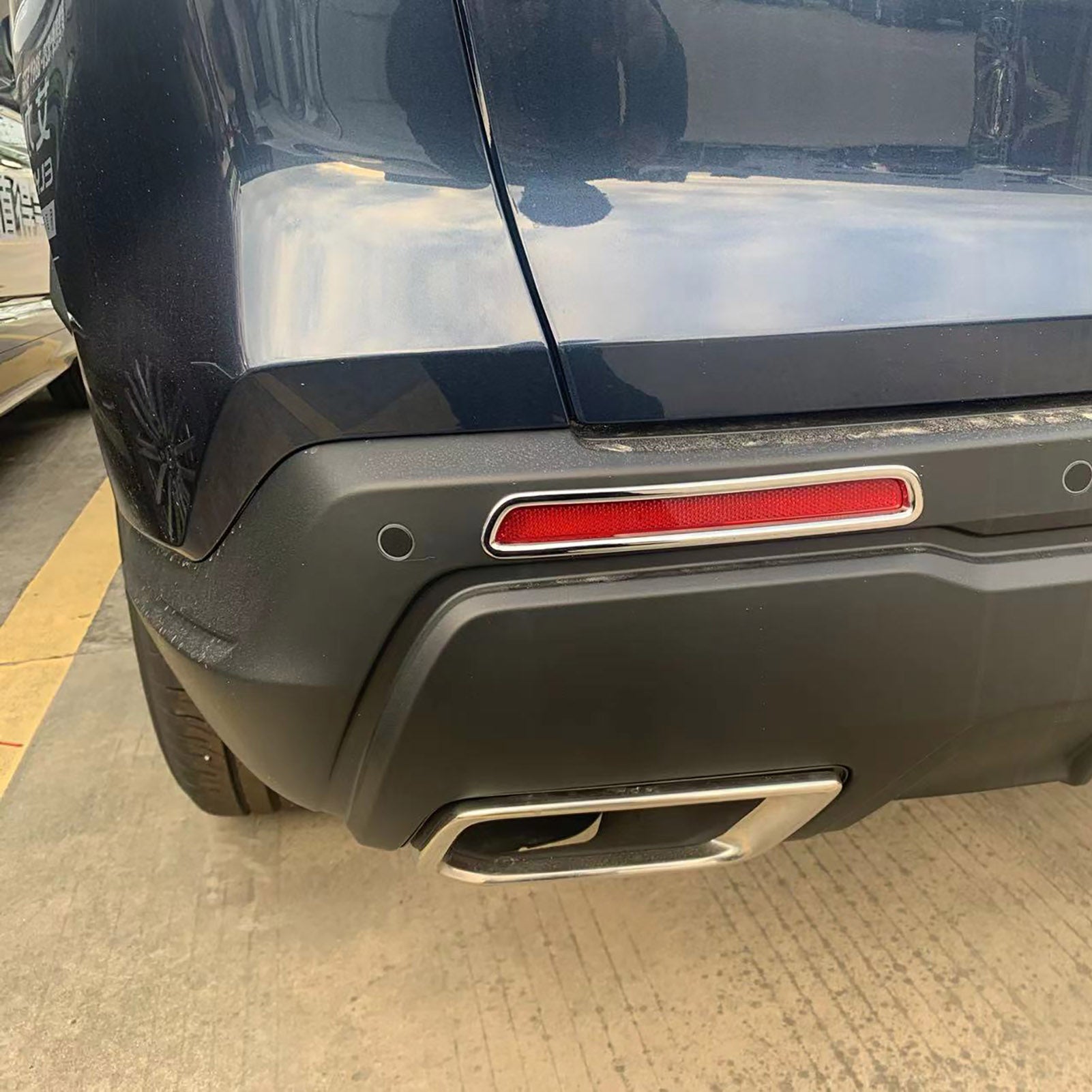 Fit For Honda 2023 New CR-V CRV Chrome Rear Fog Light Lamp Cover Trim