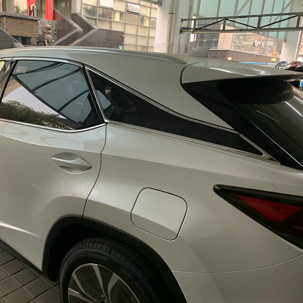Fit for Lexus RX350 RX450H 2016 2017 2018 2019 2020 2021 2022 Rear Windows Frame Sill Molding Cover Trims Stainless Steel