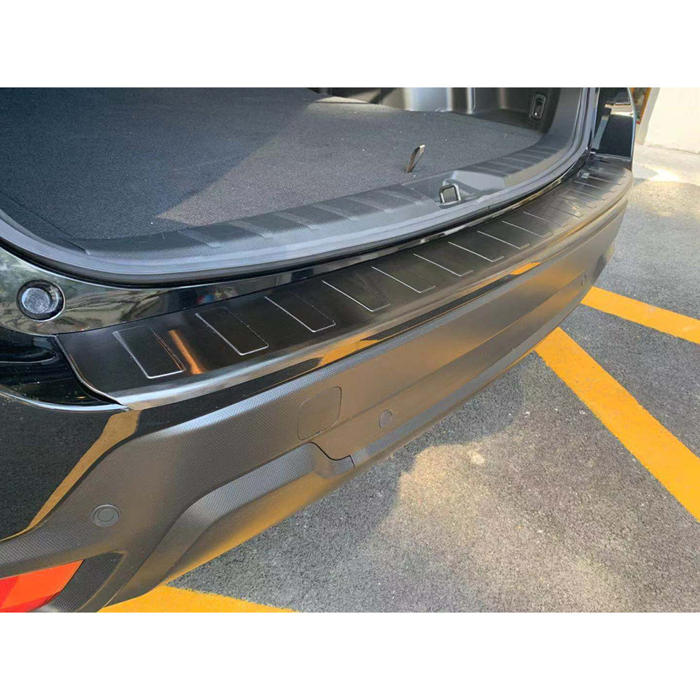 Fit For Subaru Forester 2019 2020 2021 Rear Outside Bumper Sill Plate Guard Cover Trim Stainless