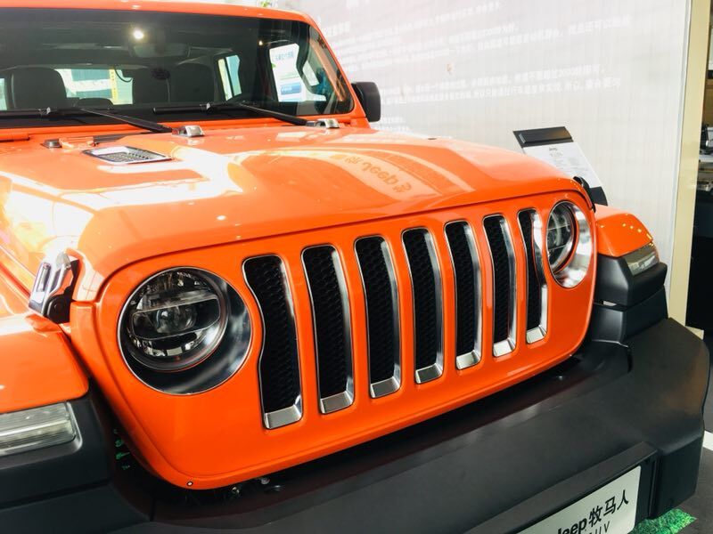 Fit For Jeep 2018 2019 2020 2021 2022 2023 Wrangler Headlight Front Light Lamp Cover Molding Trim Chrome