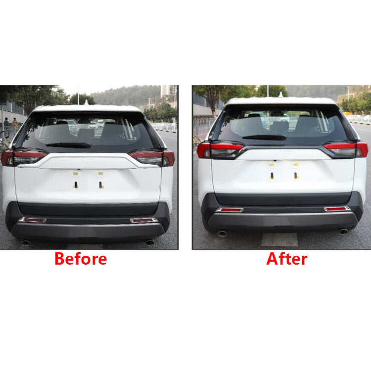 Fit for Toyota New RAV4 2019 2020 2021 Rear Trunk Lid Upper Curve Molding Trim