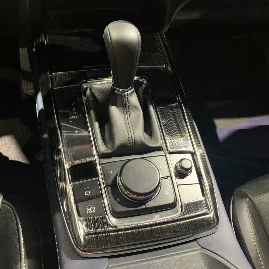 Fit for Mazda CX-30 CX30 2020 2021 2022 Gear Shift Knob Console Media Panel Cover Trim Stainless Steel