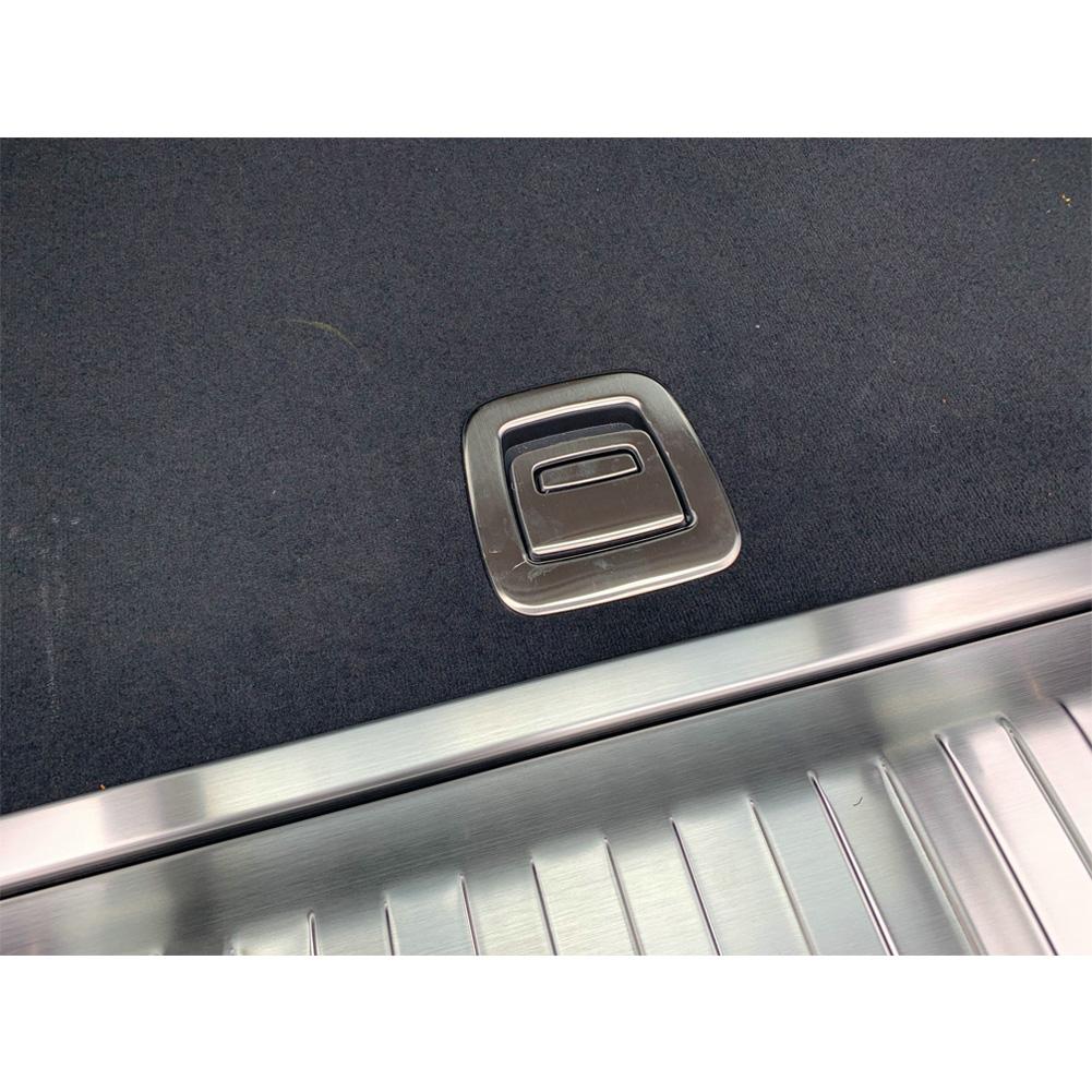 Fit for BMW 2019 2020 2021 New X5 G05 Rear Inside Bumper Sill Plate Guard Cover Trim Stainless Steel